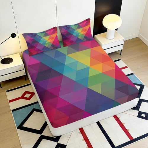Microfibre deep pocket de qualité supérieure imprimé 3D lavable