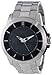 Kenneth Cole New York Men's KC9110 KC-Touch Black Dial Silver Bracelet Touch Screen Watch