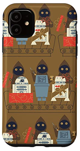Coque iPhone 11 Star Wars Jawas protection antichoc motif droids