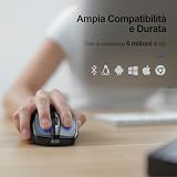 TECKNET Souris Bluetooth,Souris sans Fil Rechargeable Silencieuse - 9