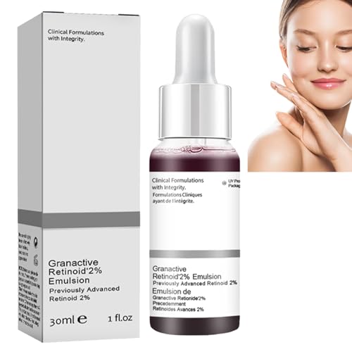 Acid Refining Serum,Acid Delicate Essence, 2% High-Strength Vitamin,Minimises Pore Face Serum,Pore Smoothing Fruit Acid Essence