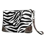 Versatile: il portafoglio portatile con stampa zebra è perfetto per viaggi, escursioni, lavoro e uso quotidiano, è della dimensione giusta e può essere facilmente tenuto in mano o messo nello zaino o nella borsa.