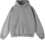 Homme Hoodie surdimensionnée Acide Laver Unisexe Vintage poids lourd coton pull sweatshirt pour hommes femmes Streetwear 2026