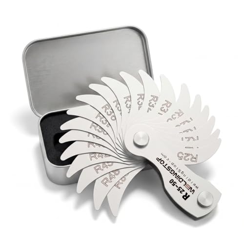 Jauge de rayon R25-50mm WeldingStop pour éliminer les erreurs de mesure concave convexe