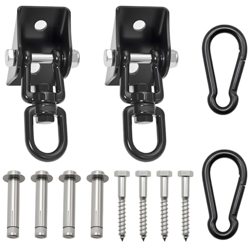 Zzyyldu 1200 Lb 360 Rotating Heavy Duty Swing Hanger Hardware Kit
