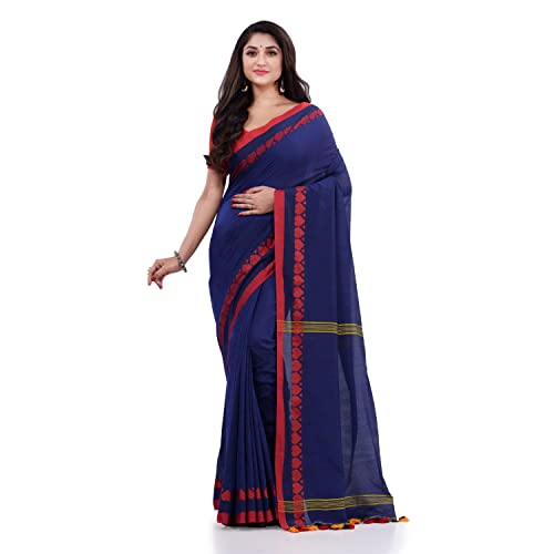 Image of dB DESH BIDESH Women`s cotton saree for woman handloom cotton georgette silk party, wear latest, loveria new, collection farewell soft mulmul linen cotton sarees for women with unstitched blouse