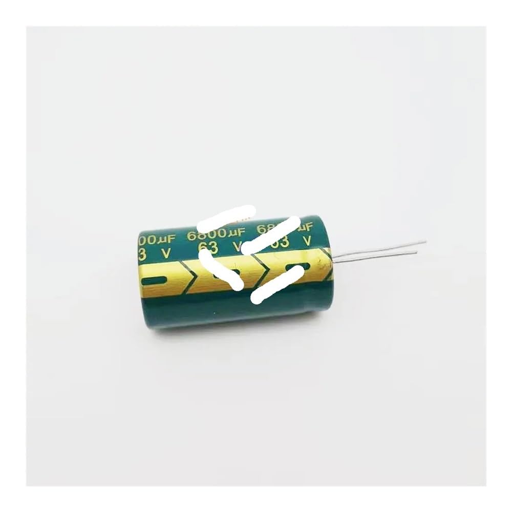 ICXLPMC 2pcs 63v6800uf Radial DIP Aluminum Electrolytic Capacitors 63v 6800uf Tolerance 20% Size 22x40mm 20%