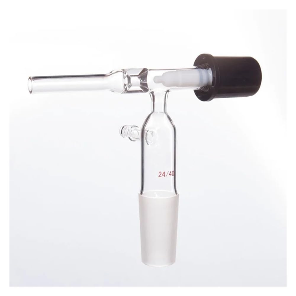 Attrezzature e forniture di laboratorio Adattatore di controllo della valvola del flusso in vetro borosilicato C13 / C42