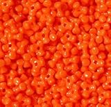 JOLLY STORE Crafts 1,000pc. Orange Tri Beads