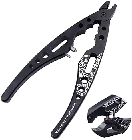 FriHobby RC Car Aluminum Alloy RC Shock Pliers Multifunction Shock Absorber Pliers Rod Ball Clamp for Traxxas Arrma Axial Redcat HSP RC Shock Shaft Pliers