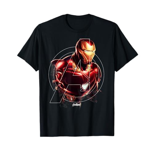 Marvel Avengers Endgame Iron Man Portrait Camiseta