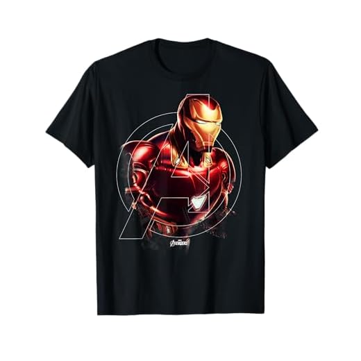 Marvel Avengers Endgame Iron Man Portrait Camiseta