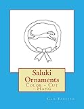 Saluki Ornaments: Color - Cut - Hang