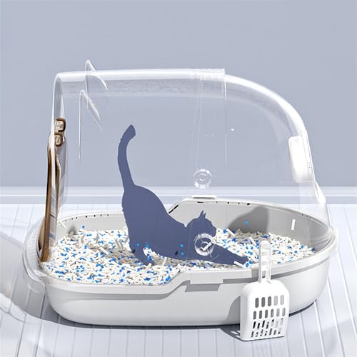 Arenero Cerrado para Gatos, Grande, con Tapa Fácil Limpieza miniatura 4