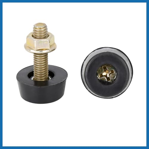 A ABSOPRO 2 Stücke Motorhaubenstopper Stoßstangenschrauben Stopper für Nissan Patrol GQ Y60 Artikelaustausch