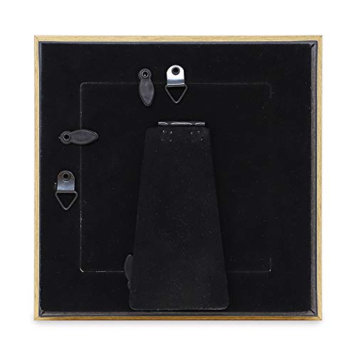 Laura Ashley 4X4 Gold Beveled Mirror Picture Frame, Classic Mirrored Frame With Deep Slanted Angle, Wall-Mountable, Made For Tabletop Display, Photo Gallery And Wall Art, (4X4, Gold) #TOP4