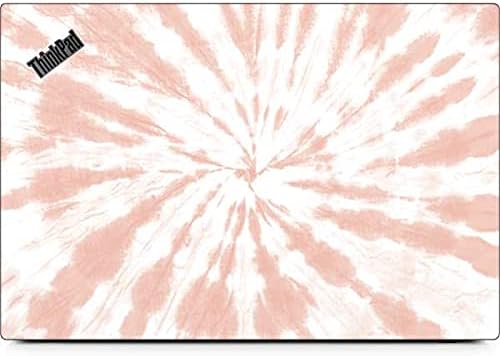 Skinit Decal Laptop Skin Compatible with Thinkpad X1 Carbon (6th Gen 2018) - Officially Licensed Originally Designed Pink Tie Dye Design