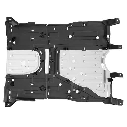 BALOCEO Engine Splash Shield Plate Compatible with 2013-2015 Honda Civic Replacement for 74110TR3A20 Front Lower Silvery Aluminium Center Engine Cover Undercar Shield Guard Assembly