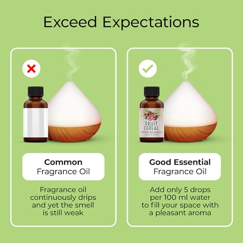 Good Essential – Professional Fruit Cereal Fragrance Oil 30ml for Diffuser, Candles, Soaps, Lotions, Perfume 1 fl oz - Thumbnail 5