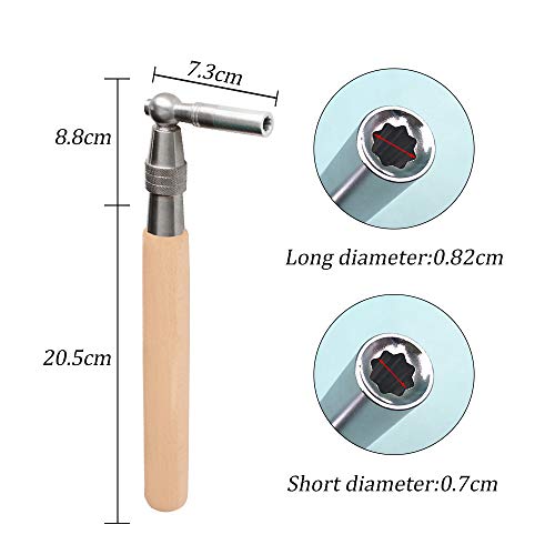 image for Piano Tuning Wrench, UMsky Piano Accessories Tuning Wrench hammer Stai