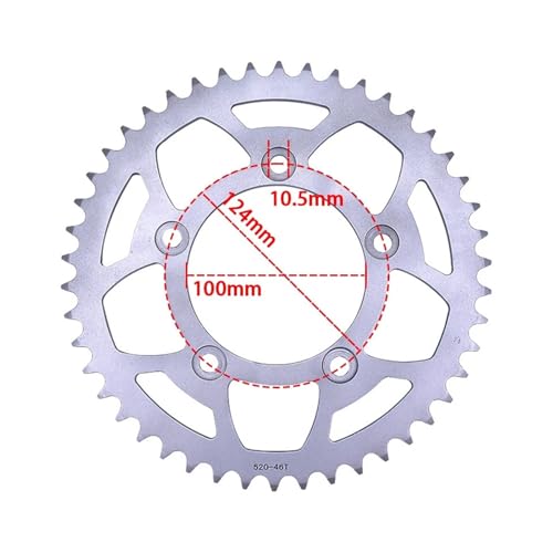 Pignon arrière de moto universel 46T pour 797 821 transmission 520 - 4