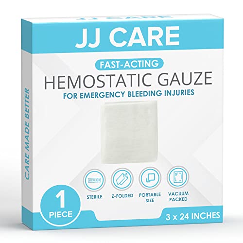 JJ CARE Z Folded Hemostatic Gauze (Pack of 1), 3