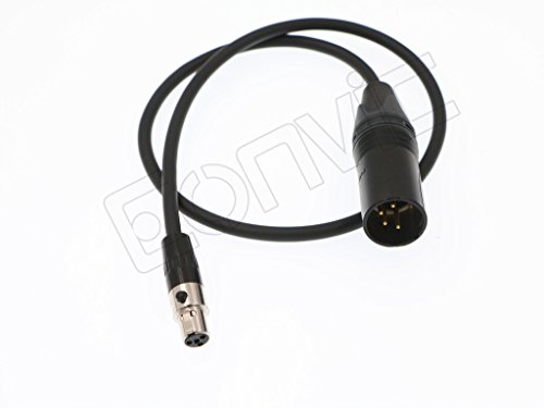 Câble Mini XLR vers XLR 4 broches Eonvic pour rig caméra TV Logic