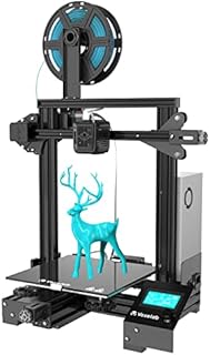 Voxelab Aquila C2 FDM 3D Printer with Removable Build Surface Plate, Fully Open Source and Resume printing function Build Volume 220x220x250mm