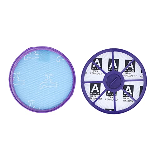 Kit de filtro de motor traseiro dianteiro, peça de aspirador de pó de motor de acabamento fino para