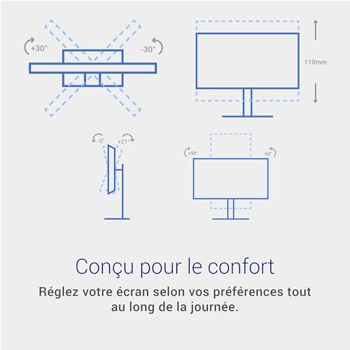 DELL DELL 27IN S2725DS 16:9 IPS - vue 8