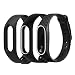 Produktbild YEFOD Xiaomi Mi Band 2 Ersatzband, Silikon Ersatzarmband mit Klammer Clasp Ersatz Armband für Mi Band 2 Fitnessarmband