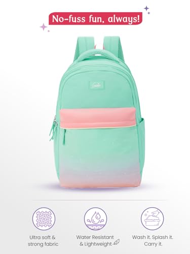 Image of Genie 17 inch Laptop Backpack for Women & Girls | Spacious Office, College & Travel Bag | Water Resistant, Multi-Compartment with Padded Laptop Sleeve