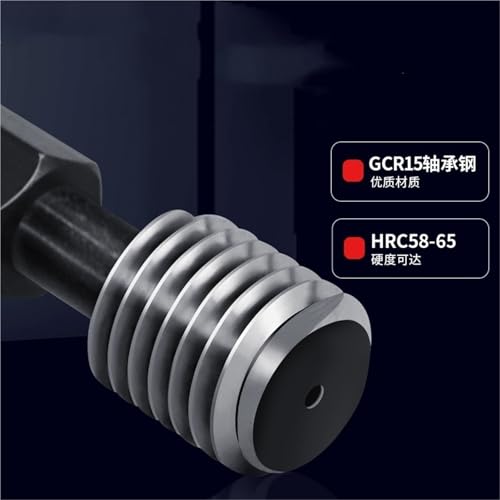 1PCS 6G M0.8-M30 Steel Mer-cury Gage Metric Standard Teeth Thread Plug Gauge Wholesale M1M4M6M8M10-M30 Measure Tool(M1.7X0.35-6G) miniatura 3