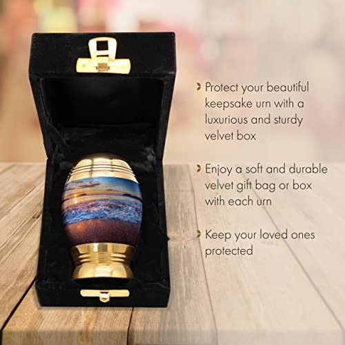 Image of Hawaiian Sunset Cremation Urns for Human Ashes Adult Male Urns for Ashes