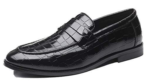 Santimon Men's Penny Loafer Driving Shoes Fashion Slippers Casual Slip on Walking Loafers Shoes2
