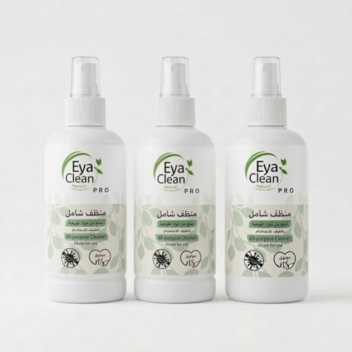 All-In-One Natural Multi-Use Cleanser Family Safe Microbiome-Friendly 100% Natural Ingredients 3 Count