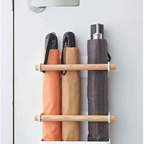 Porte-parapluies compact suspendu pour optimiser l'espace des petits appartements - 3
