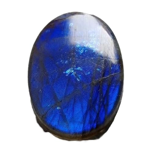 Cabochon pierre gemme labradorite naturelle 36x25x5mm fabrication bijoux