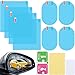 Película Impermeable Retrovisor Coche,Pelicula Protectora de Espejo Retrovisor,Pelicula Protectora Retrovisor,Películas Protectora de Espejo Impermeable,Apto para Todos los Modelos de Cochen,8 Piezas