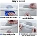 8 Pcs Car Door Handle Protector Sticker, Universal Car Door Handle Protectors for Vehicles Anti-Scratches Guard Stickers Auto Door Handle Protective Film for Most Car (Transparent)