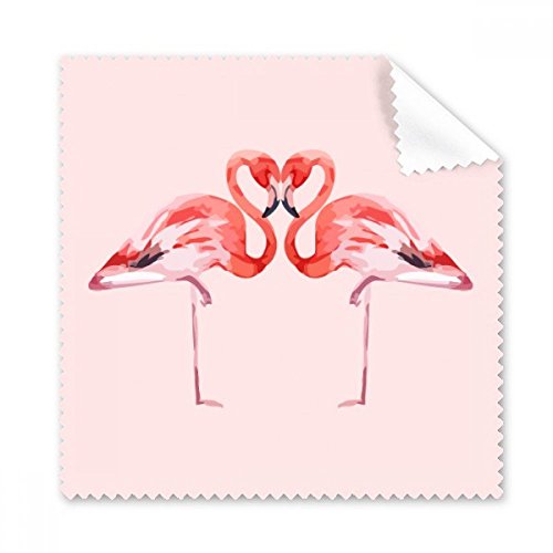 Tissu lunettes chiffon de nettoyage écran téléphone microfibre flamant rose pack de 5