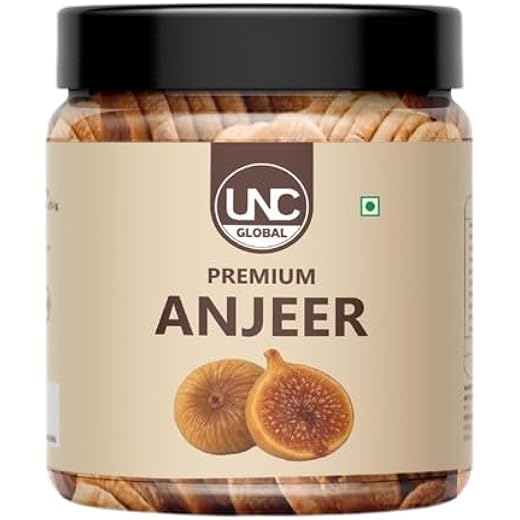 UNC GLOBAL Premium Dried Afghani Anjeer 1kg