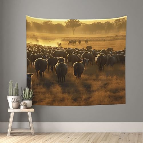 NCMDNWAUCK Tapestry for Bedroom Aesthetic Wall Hanging Backdrop Decor Sheeps