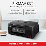 Canon MegaTank All-in-One Wireless Inkjet Printer. for Home Use, Print, Scan and Copy - Image 3