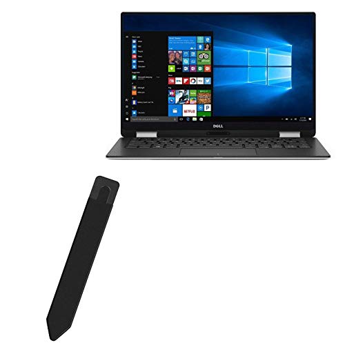 BoxWave Stylus Pouch Compatible with Dell XPS 13 2-in-1 (9365) - Stylus PortaPouch, Stylus Holder Carrier Portable Self-Adhesive for Dell XPS 13 2-in-1 (9365) - Jet Black