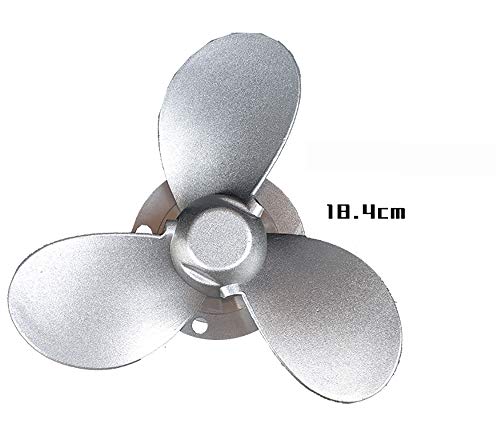 LeTkingok DIY Gasoline Lawn Mower Modified Boat Propeller Grass Trimmer Brush Cutter Spare Parts General Boat Booster (26MM, 7 Teeth)