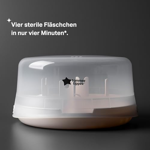 Mikrowellen-Sterilisator Tommee Tippee für Babyflaschen und Zubehör