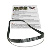 SC Solocorreas - Waschmaschinenriemen 6EPJ 1274 WUTONG (12638100000421) - Schwarz