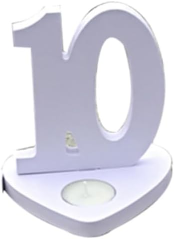 Retro Style Number Cards Holders Wedding Reception Decor 1-10 Seat Cards for Banquet