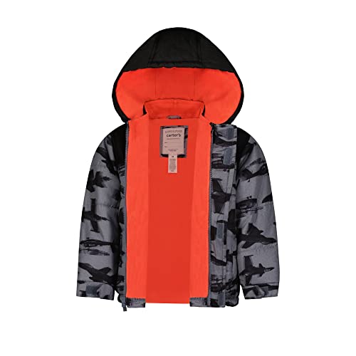 Carter's Boys' Heavyweight 2-Piece Skisuit Snowsuit Set, Planes, 5/6 (C22268Es) #TOP2